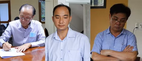 Các bị can trong vụ án.