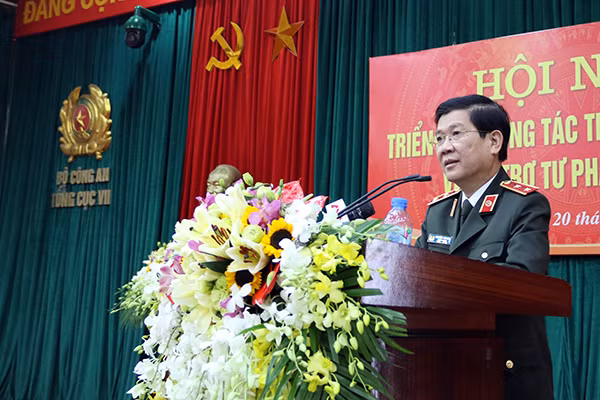 Thứ trưởng Nguyễn Văn Sơn phát biểu tại Hội nghị Thứ trưởng Nguyễn Văn Sơn phát biểu tại Hội nghị