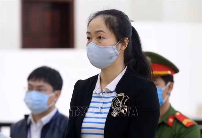 Bị cáo Lê Thị Thu Thuỷ.