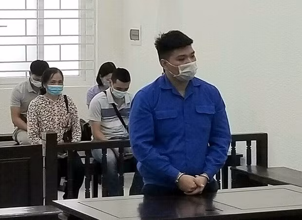 Bị cáo Tính tại phiên toà.