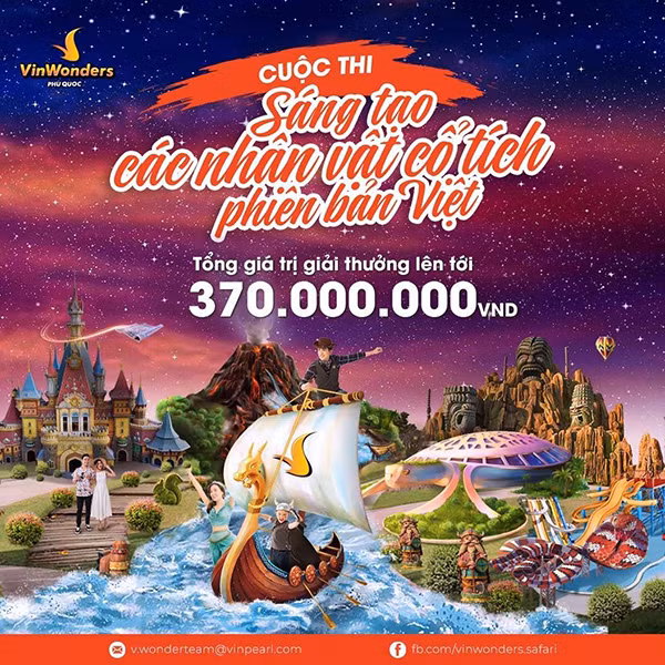 Cuộc thi “Sáng tạo các nhân vật cổ tích phiên bản Việt” mong muốn mang đến nguồn cảm hứng kiến tạo dấu ấn Việt Nam trong kho tàng cổ tích thế giới.