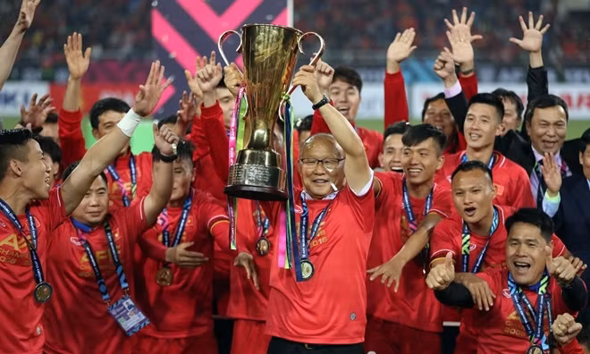 Đội tuyển Việt Nam vô địch Cúp AFF Suzuki Cup 2018.