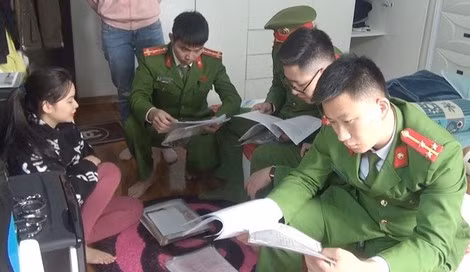 Cơ quan Công an khám xét nơi ở của Cường "gấu".
