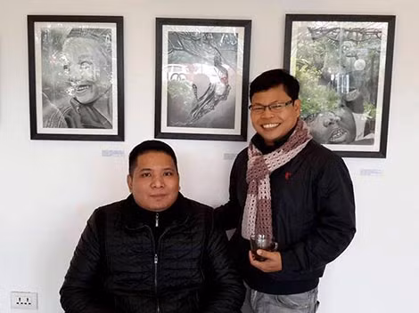 Họa sỹ Đỗ Trọng Minh.