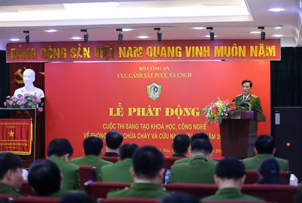 Cuộc thi nhằm nâng cao hiệu quả công tác PCCC và CNCH.