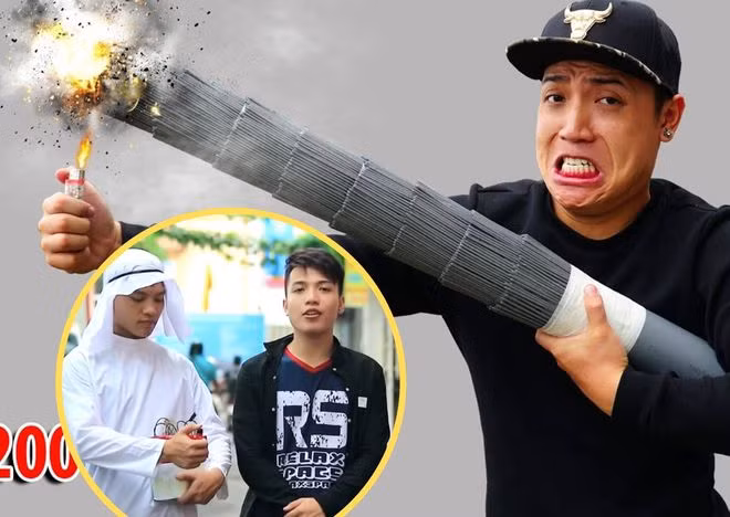 Cái tên đầu tiên có thể nhắc là Youtuber NTN Vlogs (tên thật là Nguyễn Thành Nam). Nội dung video do NTN Vlogs làm chủ yếu là thực hiện thử thách và trò đùa khác lạ, thậm chí nguy hiểm tính mạng, từ thả dao từ trên cao xuống, đốt pháo, làm ngôi nhà bằng ống hút nhựa rồi cả thách nhau ở 3 ngày trong nghĩa địa để nhận tiền thưởng 100 triệu… Hay mới đây Youtuber này còn lôi dịch bệnh COVID-19 ra làm trò đùa. Ngoài ra, bản thân Nguyễn Thành Nam cũng có nhiều phát ngôn gây sốc, thách thức những bình luận chỉ trích mình.