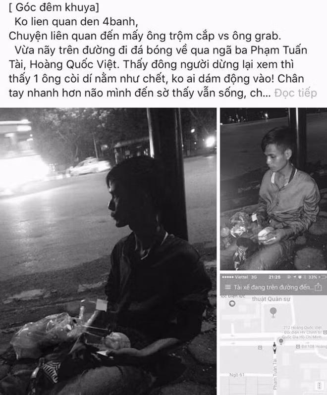 Công từng giả ngất xỉu ở nhiều nơi khác.