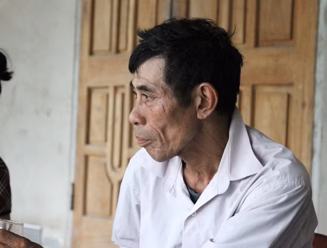 Ông Phạm Dung, bố anh Giang bày tỏ lòng biết ơn đối với cô con dâu thảo hiền.