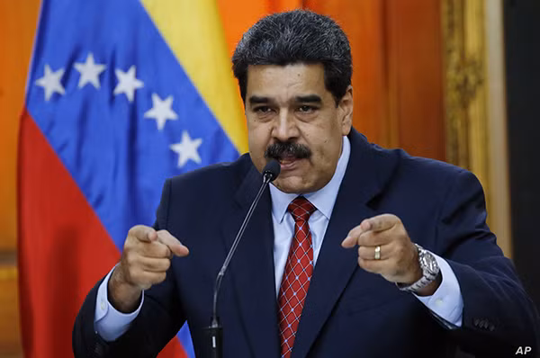 Tổng thống hợp hiến Venezuela Nicolas Maduro. Ảnh: AP