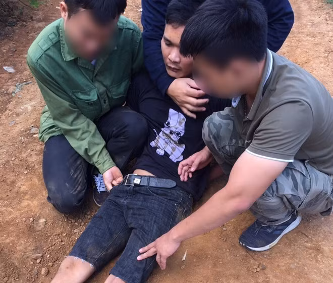 Đối tượng Trần Anh Lập bị bắt giữ