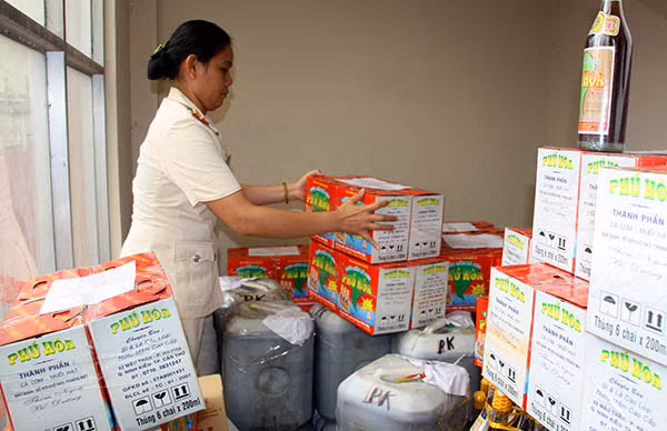 Tang vật bị cơ quan chức năng thu giữ.