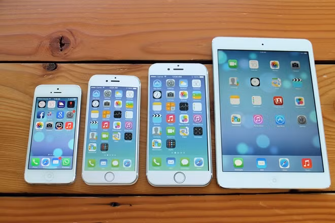 Apple tiến hành cập nhật cho các thiết bị của mình.