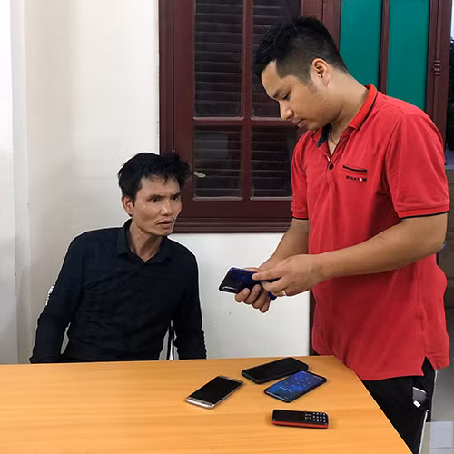 Công an Bắc Ninh đấu tranh với đối tượng Kiên Công an Bắc Ninh đấu tranh với đối tượng Kiên