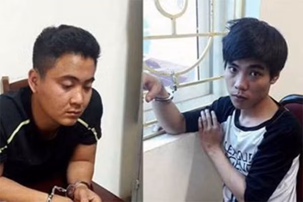 Hai đối tượng Hùng và Giang Hai đối tượng Hùng và Giang