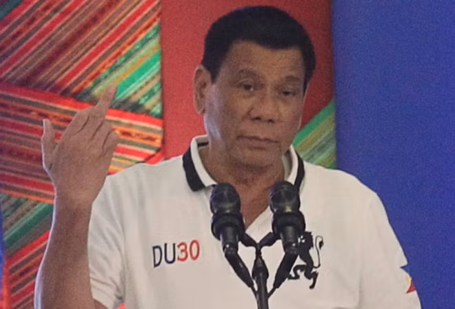 Tổng thống Rodrigo Duterte.