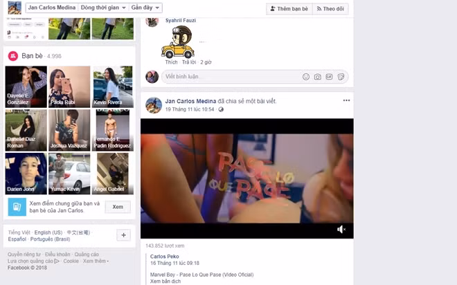 Một video khác có hình ảnh "nóng mắt".