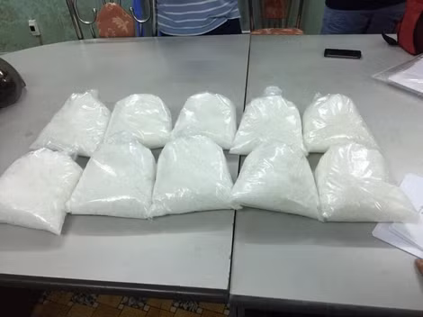 Ma túy bị thu giữ.