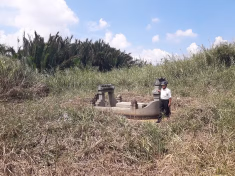 Một người dân có diện tích đất bị thu hồi khá lớn ở Thủ Thiêm. Một người dân có diện tích đất bị thu hồi khá lớn ở Thủ Thiêm.