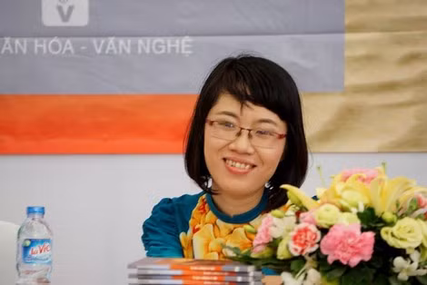 Nhà văn Nguyễn Thị Kim Hòa.