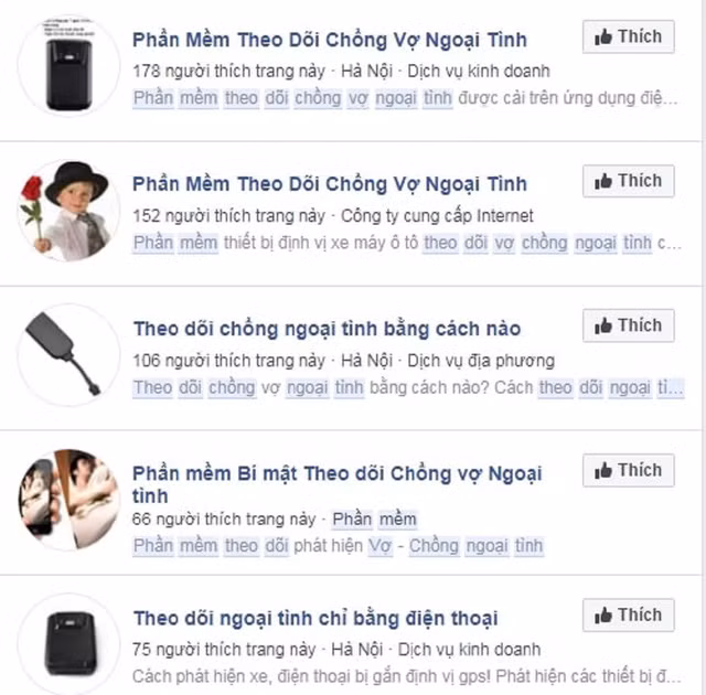 Những trang quảng cáo này xuất hiện ngày càng nhiều trên mạng xã hội.