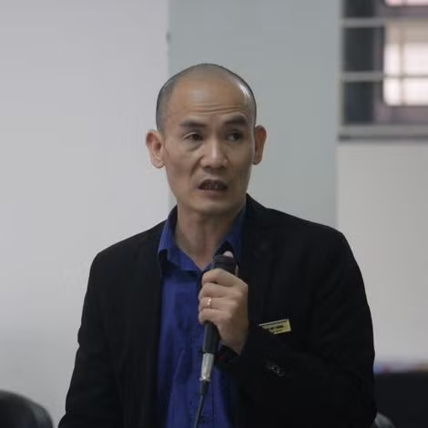 Nhà nghiên cứu, phê bình nghệ thuật Vũ Huy Thông.