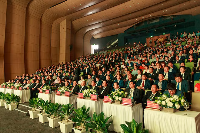 Toàn cảnh lễ kỷ niệm.