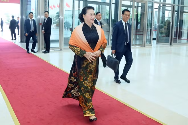 Chủ tịch Quốc hội Nguyễn Thị Kim Ngân tới dự Lễ khai mạc