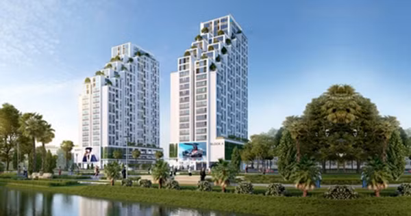 Phối cảnh dự án LuxGarden.