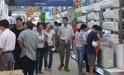 Sản phẩm máy lạnh hút hàng.