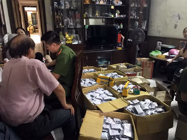 Số thuốc tang vật Đoàn thanh tra thu giữ tại cơ sở “Bà Đại”