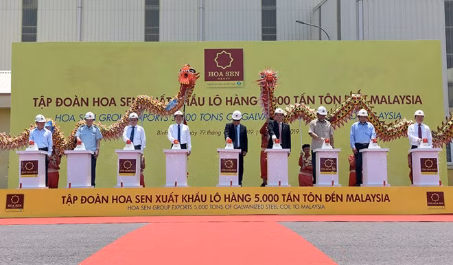 Lễ khánh thành giai đoạn II nhà máy Hoa Sen Nhơn Hội Bình Định ảnh 1