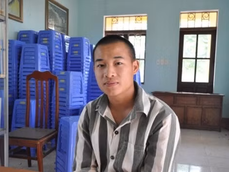 Phạm nhân Nguyễn Viết Toán.