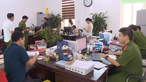 Công an tỉnh Phú Thọ khám xét trụ sở Công ty Junma.