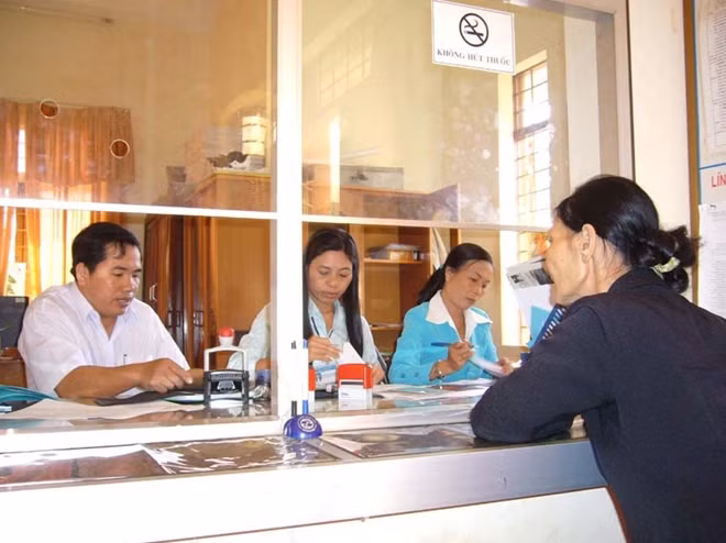Lương hưu của cán bộ xã không chuyên trách hiện rất thấp.