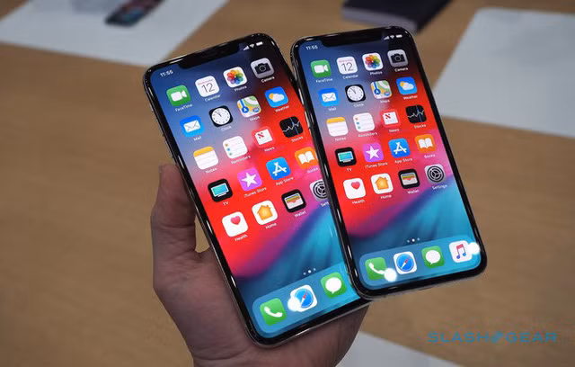 Theo Apple cho biết với các phiên bản iPhone Xs và Xs Max quốc tế sẽ hỗ trợ một SIM vật lý và một eSIM được tích hợp sẵn trong thiết bị, là dạng SIM hoạt động qua phần mềm và cần sự hỗ trợ từ phía nhà mạng. Riêng thị trường Trung Quốc sẽ được ưu ái phiên bản iPhone XS và XS Max hỗ trợ 2 SIM vật lý