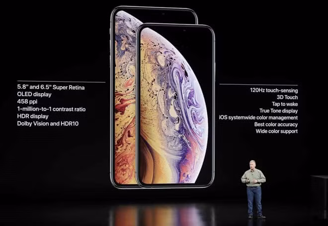 Hai siêu phẩm iPhone Xs và Xs Max