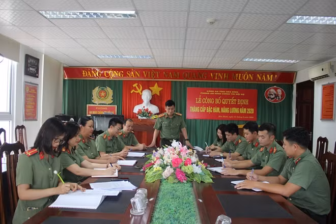 Đơn vị phòng An ninh chính trị nội bộ triển khai công tác bảo vệ kỳ thi