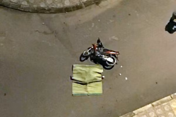 Hiện trường vụ việc. Ảnh: L.Nguyễn