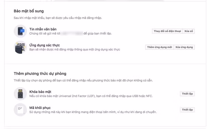 Tăng cường bảo mật cho chính tài khoản của mình.