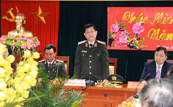 Thứ trưởng Nguyễn Văn Sơn phát biểu chỉ đạo tại buổi làm việc