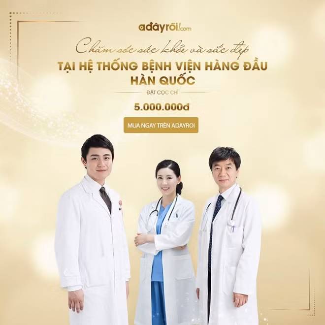 Đăng ký đi “làm đẹp” tại Hàn Quốc trên website Adayroi.com