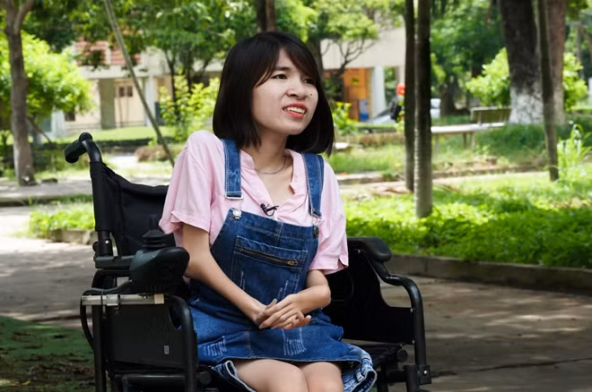 Huyền luôn cảm thấy mình rất hạnh phúc