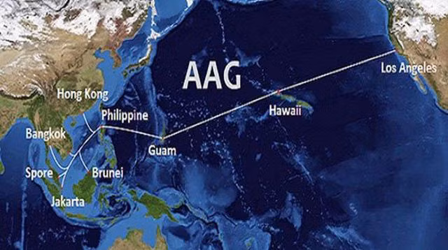 Tuyến cáp quang biển AAG.