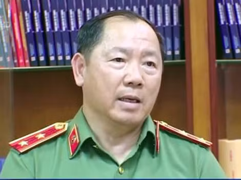 Trung tướng Hoàng Phước Thuận.