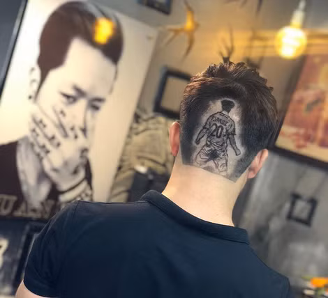 Tạo hình cầu thủ là một kiểu nhiều người ưa thích.
