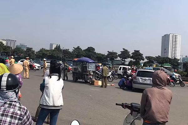 Hiện trường vụ tai nạn. Ảnh: A.D.Nguyen Hiện trường vụ tai nạn. Ảnh: A.D.Nguyen