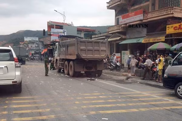 Hiện trường vụ tai nạn. Ảnh: K.L.A.
