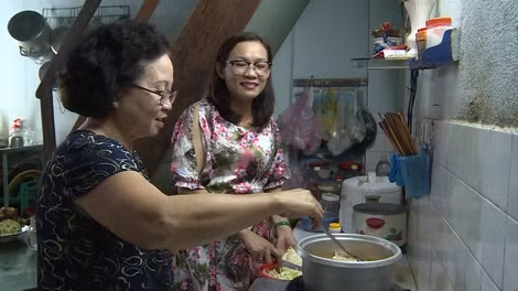 Mẹ chồng - nàng dâu sẽ tham gia thi nấu ăn.