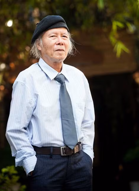 Nhà thơ Thanh Tùng. Ảnh: Mễ Thuận Nhà thơ Thanh Tùng. Ảnh: Mễ Thuận