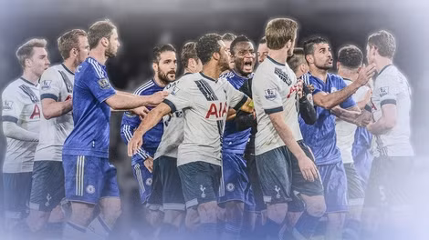 Mỗi trận derby giữa Tottenham và Chelsea luôn rất khốc liệt.